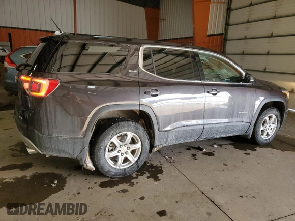2018 GMC Acadia SLE with VIN 1GKKNRLS1JZ191389, listed as a Copart auction lot 82144524 with 59,235 mi miles and Clean title. Bid and sale history available at DreamBid. Image 3.