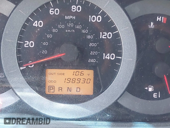 2006 Toyota RAV4 Sport with VIN JTMZK32V965001767, listed as a IAAI auction lot 42631944 with 198,930 mi miles and . Bid and sale history available at DreamBid. Image 7.