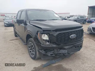 2023 Ford F-150 XL with VIN 1FTEW1C55PKD01184, listed as a IAAI auction lot 41700658 with 18,804 mi miles. Bid and sale history available at carsss.com. Image 6.