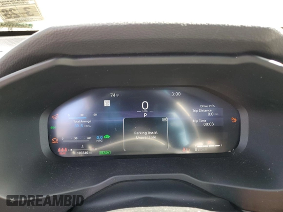 2023 Toyota RAV4 Hybrid XSE with VIN 4T3E6RFV1PU112579, listed as a Copart auction lot 74387924 with 103,340 mi miles and Salvage title. Bid and sale history available at DreamBid. Image 9.