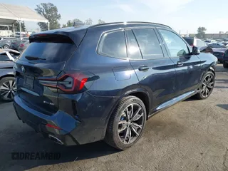 2024 BMW X3 sDrive30i with VIN WBX47DP07RN272655, listed as a IAAI auction lot 41018753 with 11,330 mi miles and . Bid and sale history available at DreamBid. Image 4.