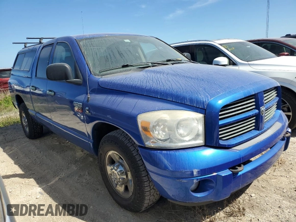 2007 Dodge Ram 2500 SLT with VIN 3D7KR28A57G817628, listed as a Copart auction lot 74386664 with 139,940 mi miles and Salvage Title. Bid and sale history available at carsss.com. Image 4.