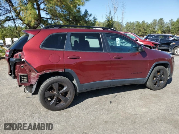 2018 Jeep Cherokee Latitude with VIN 1C4PJLCB6JD620128, listed as a Copart auction lot 49167245 with 94,352 mi miles and Salvage title. Bid and sale history available at DreamBid. Image 3.