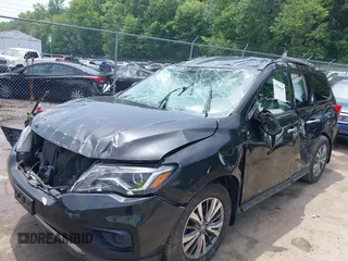 2018 Nissan Pathfinder SL with VIN 5N1DR2MM9JC638579, listed as a IAAI auction lot 42540945 with 73,559 mi miles and . Bid and sale history available at DreamBid. Image 6.