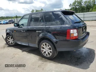 2007 Land Rover Range Rover Sport HSE with VIN SALSK254X7A998553, listed as a Copart auction lot 60889735 with Not provided miles and Salvage title. Bid and sale history available at DreamBid. Image 2.