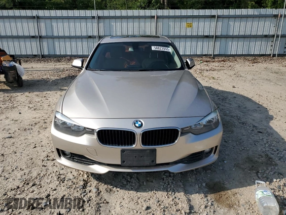 2014 BMW 3 Series 320i with VIN WBA3B1G54ENS81385, listed as a Copart auction lot 58822055 with Not provided miles and Salvage title. Bid and sale history available at DreamBid. Image 5.