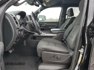 2022 Ram 1500 Big Horn with VIN 1C6RREMT9NN265838, listed as a Copart auction lot 88808215 with 88,050 mi miles and Salvage Title. Bid and sale history available at carsss.com. Image 7.