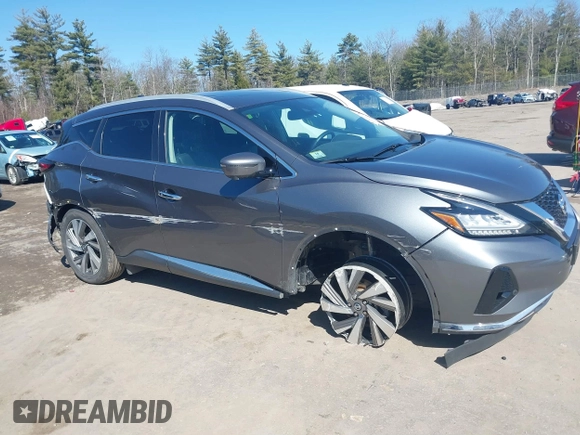 2019 Nissan Murano SL z VIN 5N1AZ2MS8KN164437, wystawiony jako IAAI lot #41836564 z przebiegiem 93 952 mil mil oraz . Historia ofert i sprzedaży dostępna na DreamBid. Obrazek 6.