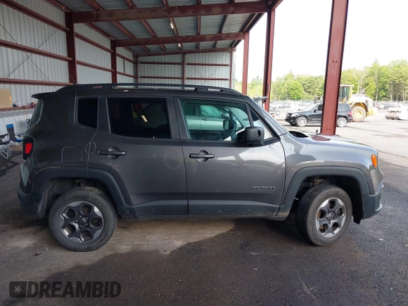 2017 Jeep Renegade Sport with VIN ZACCJBAB3HPE81518, listed as a IAAI auction lot 42414045 with 119,702 mi miles and . Bid and sale history available at DreamBid. Image 13.