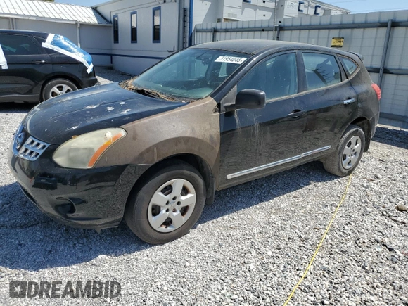 2012 Nissan Rogue S with VIN JN8AS5MT5CW605685, listed as a Copart auction lot 51954045 with 146,268 mi miles and Clean Title. Bid and sale history available at DreamBid. Image 1.