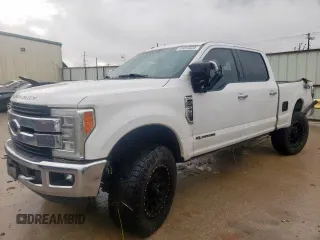 2018 Ford F-250 XL with VIN 1FT7W2BT7JEB81117, listed as a Copart auction lot 56172315 with 134,154 mi miles and Salvage title. Bid and sale history available at DreamBid. Image 1.