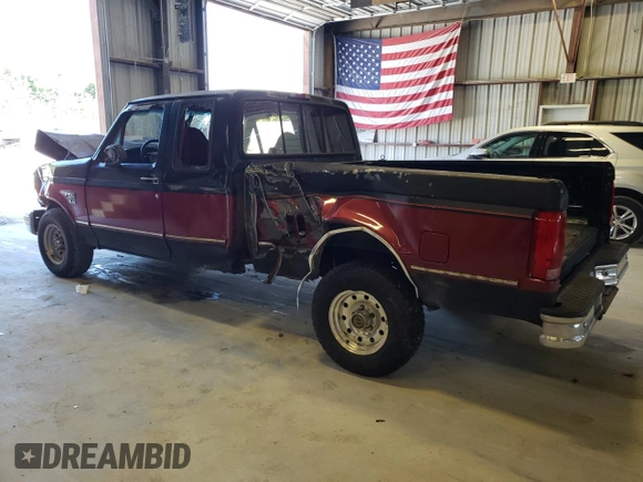 1995 Ford F-150 with VIN 1FTEX15N0SKC25151, listed as a Copart auction lot 67682654 with 187,416 mi miles and Salvage Title. Bid and sale history available at carsss.com. Image 2.