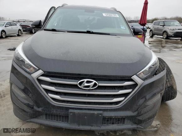2017 Hyundai Tucson SE Plus with VIN KM8J33A40HU508953, listed as a Copart auction lot 44906705 with 75,132 mi miles and Salvage Title. Bid and sale history available at carsss.com. Image 5.