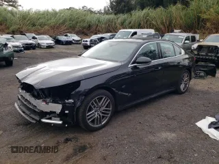 2024 BMW 5 Series 530i with VIN WBA43FJ05RCS02061, listed as a Copart auction lot 86399014 with 8,398 mi miles and Clean Title. Bid and sale history available at carsss.com. Image 1.
