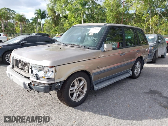 2000 Land Rover Range Rover with VIN SALPV1649YA434741, listed as a IAAI auction lot 41609806 with Not Provided miles and . Bid and sale history available at DreamBid. Image 2.