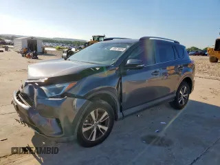 2018 Toyota RAV4 XLE with VIN JTMWFREV8JJ168773, listed as a Copart auction lot 56679025 with 87,652 mi miles and Salvage title. Bid and sale history available at DreamBid. Image 1.