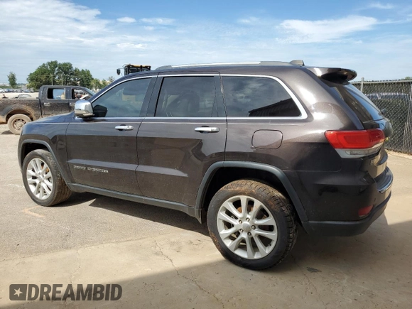 2017 Jeep Grand Cherokee Limited with VIN 1C4RJEBG6HC757166, listed as a Copart auction lot 70059304 with 75,723 mi miles and Salvage Title. Bid and sale history available at carsss.com. Image 2.