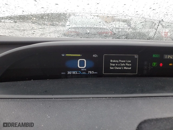 2022 Toyota Prius Prime LE with VIN JTDKAMFP8N3224673, listed as a Copart auction lot 50395905 with NaN miles and Salvage Title. Bid and sale history available at carsss.com. Image 9.