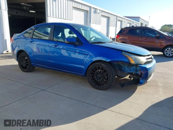 2010 Ford Focus SES with VIN 1FAHP3GN5AW168383, listed as a IAAI auction lot 41574978 with 73,528 mi miles. Bid and sale history available at carsss.com. Image 1.