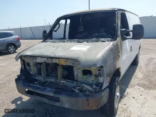 2013 Ford Econoline Cargo Van Commercial with VIN 1FTNE1EW6DDA69266, listed as a IAAI auction lot 42040253 with 1 mi miles. Bid and sale history available at carsss.com. Image 6.