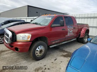 2006 Dodge Ram 2500 SLT with VIN 3D7KS29C36G138752, listed as a Copart auction lot 47863025 with 0 mi miles and Salvage Title. Bid and sale history available at carsss.com. Image 1.