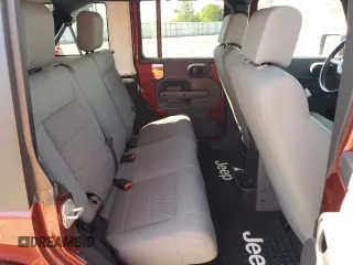 2008 Jeep Wrangler Unlimited Sahara with VIN 1J4GA59168L534967, listed as a Copart auction lot 54894635 with 180,581 mi miles and Salvage title. Bid and sale history available at DreamBid. Image 11.