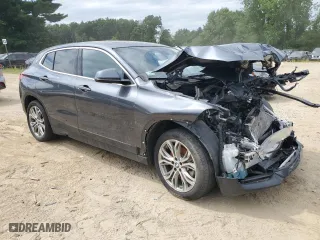 2021 BMW X2 xDrive28i with VIN WBXYJ1C06M5S94257, listed as a Copart auction lot 62391984 with 38,387 mi miles and Salvage Title. Bid and sale history available at carsss.com. Image 4.