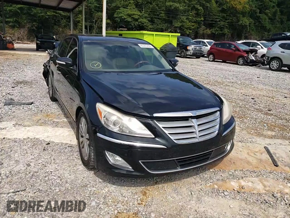 2012 Hyundai Genesis 4.6L with VIN KMHGC4DF3CU205168, listed as a Copart auction lot 65380454 with 175,156 mi miles and Salvage Title. Bid and sale history available at carsss.com. Image 10.