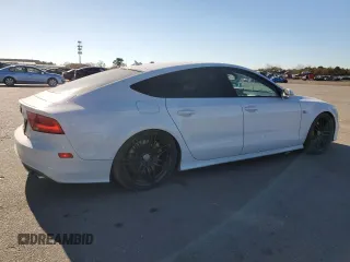 2014 Audi S7 Prestige with VIN WAUW2AFC2EN047713, listed as a Copart auction lot 79287844 with 104,410 mi miles and Salvage Title. Bid and sale history available at carsss.com. Image 3.