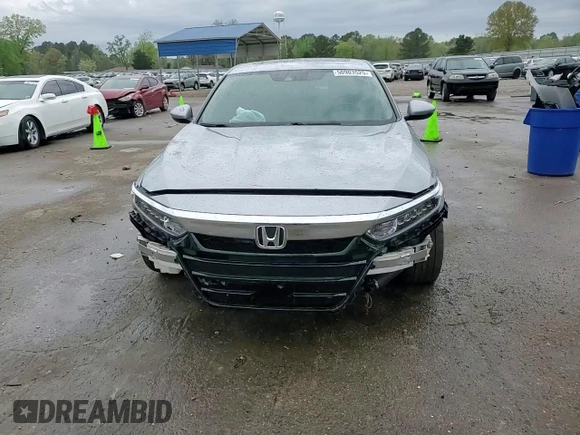 2019 Honda Accord EX-L with VIN 1HGCV1F55KA098027, listed as a Copart auction lot 50903525 with 61,514 mi miles and Salvage title. Bid and sale history available at DreamBid. Image 10.