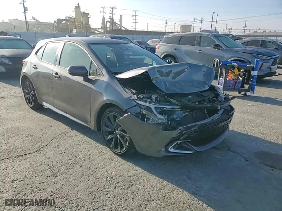 2023 Toyota Corolla Hatchback XSE with VIN JTNC4MBEXP3213530, listed as a Copart auction lot 89224645 with 15,464 mi miles and Salvage Title. Bid and sale history available at carsss.com. Image 10.