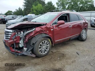 2017 Cadillac XT5 Luxury AWD z VIN 1GYKNDRS8HZ146881, wystawiony jako Copart lot #62904005 z przebiegiem Nie podano mil oraz Szkoda całkowita • Salvage title. Historia ofert i sprzedaży dostępna na DreamBid. Obrazek 1.