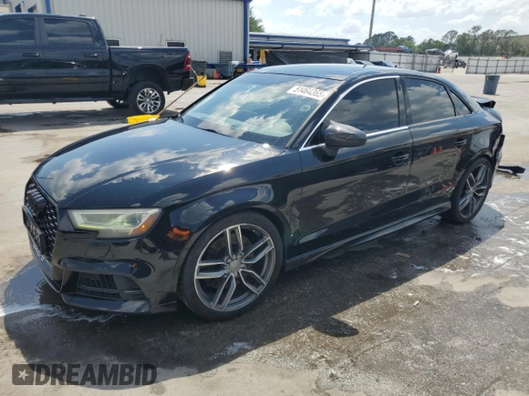 2015 Audi S3 2.0T Prestige with VIN WAUFFGFF3F1139116, listed as a Copart auction lot 51464365 with 137,621 mi miles and Salvage Title. Bid and sale history available at carsss.com. Image 1.