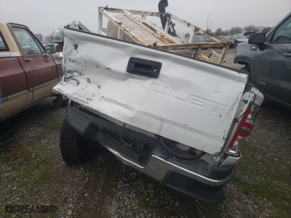 2021 Chevrolet Colorado 2WD Work Truck with VIN 1GCHSBEA5M1236802, listed as a Copart auction lot 82391714 with 52,703 mi miles and Salvage Title. Bid and sale history available at carsss.com. Image 6.