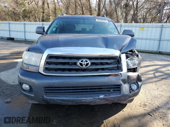 2016 Toyota Sequoia SR5 with VIN 5TDBW5G19GS142762, listed as a Copart auction lot 45338645 with 212,328 mi miles and Salvage Title. Bid and sale history available at carsss.com. Image 5.