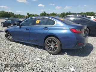 2021 BMW 3 Series 330i with VIN 3MW5R1J06M8B56990, listed as a Copart auction lot 50952045 with 0 mi miles and Clean Title. Bid and sale history available at carsss.com. Image 2.