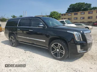 2018 Cadillac Escalade ESV Premium Luxury z VIN 1GYS3JKJ9JR167315, wystawiony jako Copart lot #57799685 z przebiegiem 84 708 mil mil oraz Szkoda całkowita • Salvage title. Historia ofert i sprzedaży dostępna na DreamBid. Obrazek 4.