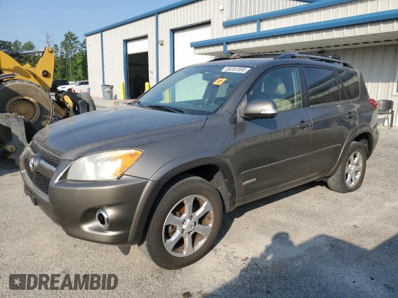 2010 Toyota RAV4 Limited with VIN 2T3DF4DV9AW036232, listed as a Copart auction lot 55261595 with 154,491 mi miles and Salvage title. Bid and sale history available at DreamBid. Image 1.