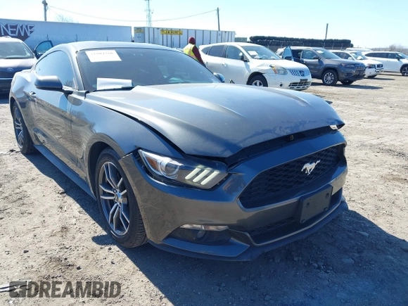 2017 Ford Mustang EcoBoost with VIN 1FA6P8TH4H5309254, listed as a IAAI auction lot 41904766 with 92,798 mi miles. Bid and sale history available at carsss.com. Image 18.