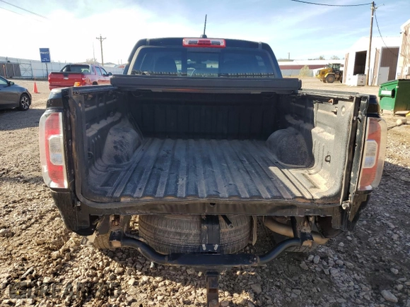 2019 GMC Canyon 4WD SLT with VIN 1GTG6DEN0K1102288, listed as a Copart auction lot 80870854 with 82,436 mi miles and Salvage Title. Bid and sale history available at carsss.com. Image 6.