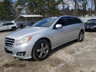2011 Mercedes-Benz R-Class R 350 with VIN 4JGCB6FE8BA125365, listed as a Copart auction lot 45860255 with 160,994 mi miles and Salvage Title. Bid and sale history available at carsss.com. Image 1.