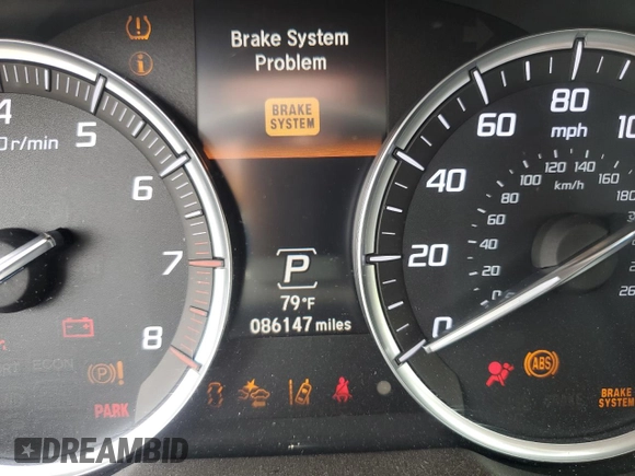 2015 Acura TLX Technology with VIN 19UUB2F50FA008629, listed as a Copart auction lot 63496325 with 86,147 mi miles and Clean title. Bid and sale history available at DreamBid. Image 9.