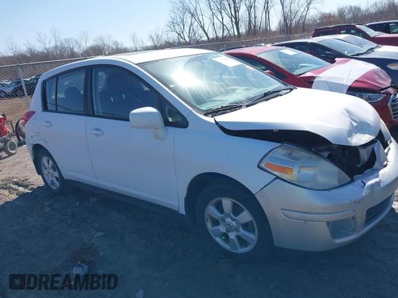 2008 Nissan Versa 1.8 S with VIN 3N1BC13E08L358648, listed as a IAAI auction lot 41773227 with 149,887 mi miles. Bid and sale history available at carsss.com. Image 14.