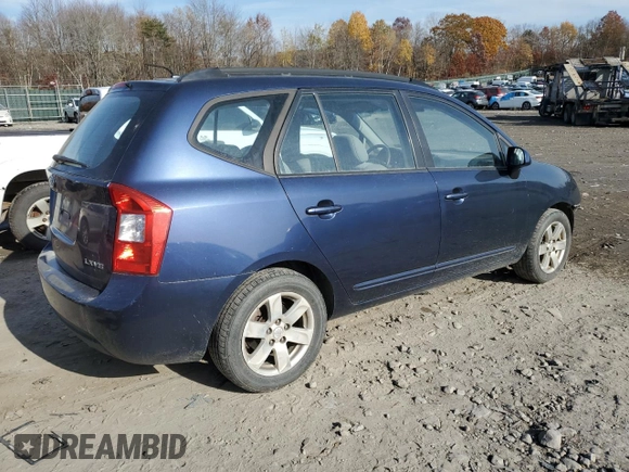 2008 Kia Rondo LX with VIN KNAFG526087154132, listed as a Copart auction lot 77683004 with 117,550 mi miles and Salvage Title. Bid and sale history available at carsss.com. Image 3.
