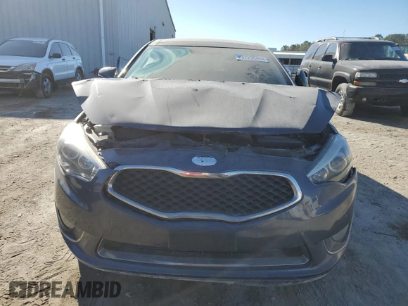 2014 Kia Cadenza Premium with VIN KNALN4D70E5144622, listed as a Copart auction lot 82296494 with 150,352 mi miles and Salvage Title. Bid and sale history available at carsss.com. Image 5.
