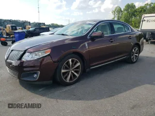 2009 Lincoln MKS with VIN 1LNHM93R69G625220, listed as a Copart auction lot 56106665 with 164,750 mi miles and Salvage title. Bid and sale history available at DreamBid. Image 1.