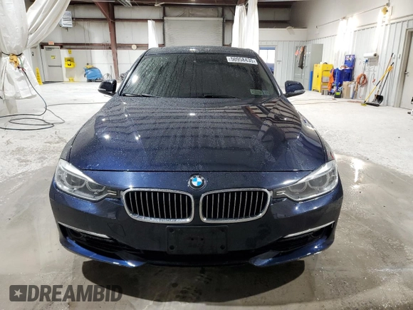 2015 BMW 3 Series 335i xDrive with VIN WBA3B9G50FNR93571, listed as a Copart auction lot 50958435 with 91,689 mi miles and Salvage Title. Bid and sale history available at carsss.com. Image 5.