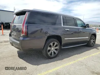 2015 Cadillac Escalade ESV Luxury with VIN 1GYS4SKJ3FR646095, listed as a Copart auction lot 52110345 with 89,818 mi miles and Salvage title. Bid and sale history available at DreamBid. Image 3.