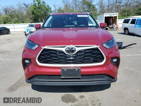 2023 Toyota Highlander L with VIN 5TDKDRBH2PS509311, listed as a Copart auction lot 61045995 with 14,411 mi miles and Salvage title. Bid and sale history available at DreamBid. Image 5.
