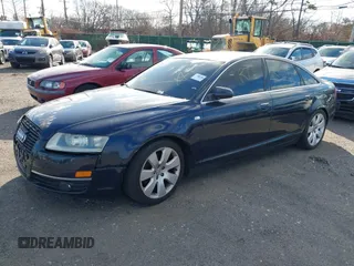 2005 Audi A6 with VIN WAUDG74F25N066402, listed as a IAAI auction lot 41597505 with 999,999 mi miles. Bid and sale history available at carsss.com. Image 2.